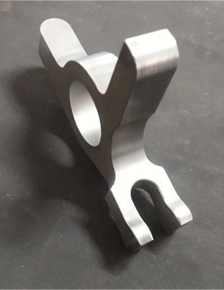Gefrästes Bauteil mit komplexer Form